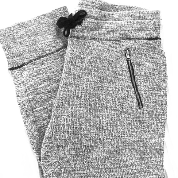 Black and White Track Lounging Jogger Pants - Picture 1 of 1